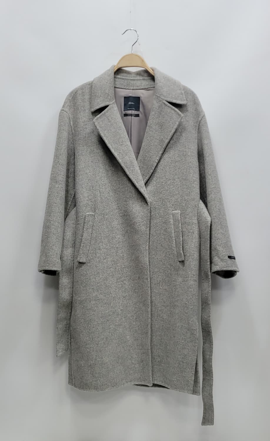 Roem 로엠 핸드메이드 모 100% 벨티드 코트 / 여 85 그레이
z 상품이미지2