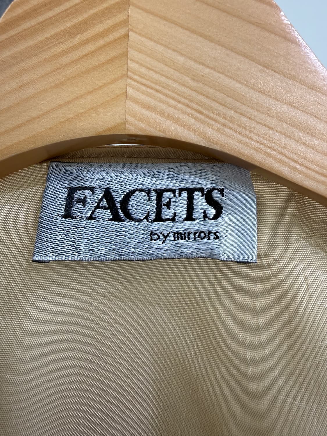 빈티지 FACETS (Made in USA) 자카드 베스트  상품이미지6