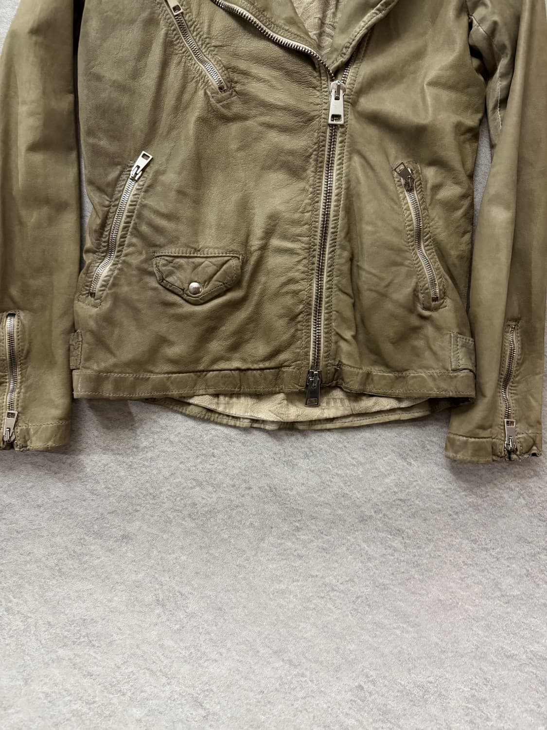 조르지오 브라토 램스킨 라이더 자켓 상품이미지7