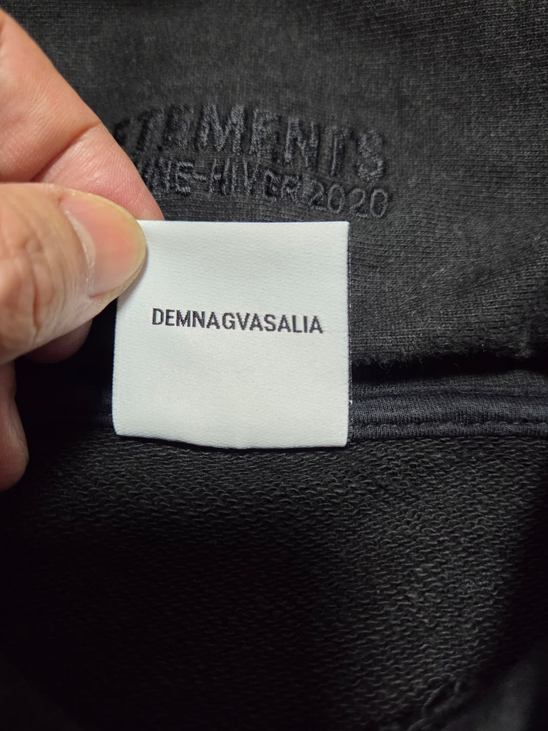 베트멍 라벨 패치 후드티 상품이미지5