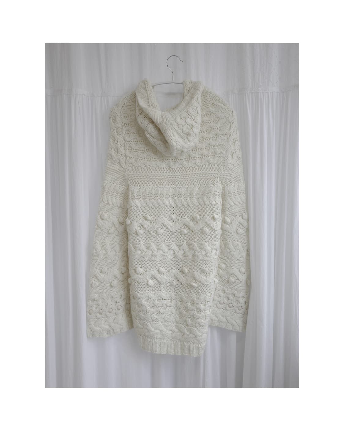 pompom knit cardigan 상품이미지2