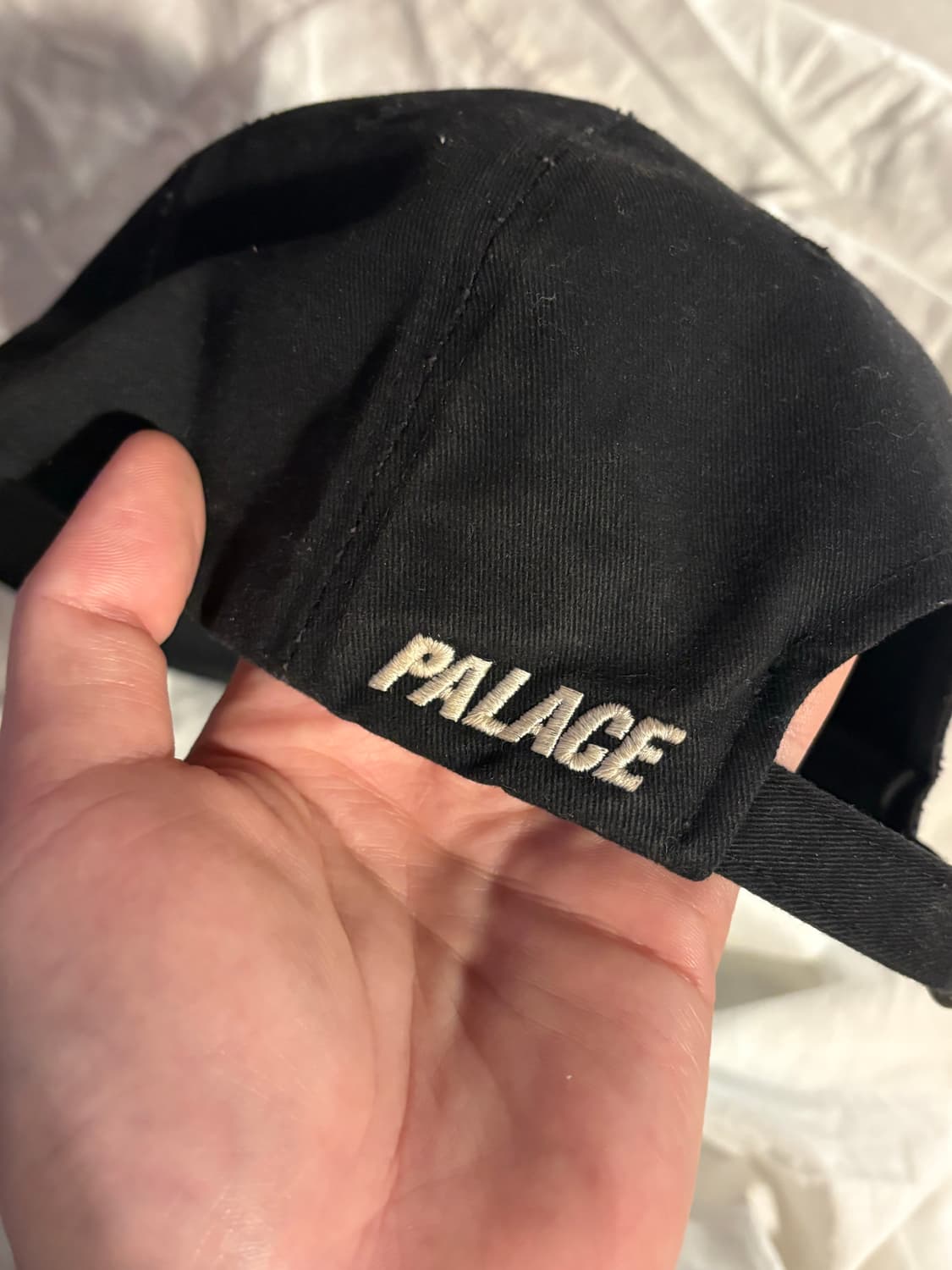 팔라스 P로고 6패널캡 블랙 상품이미지2