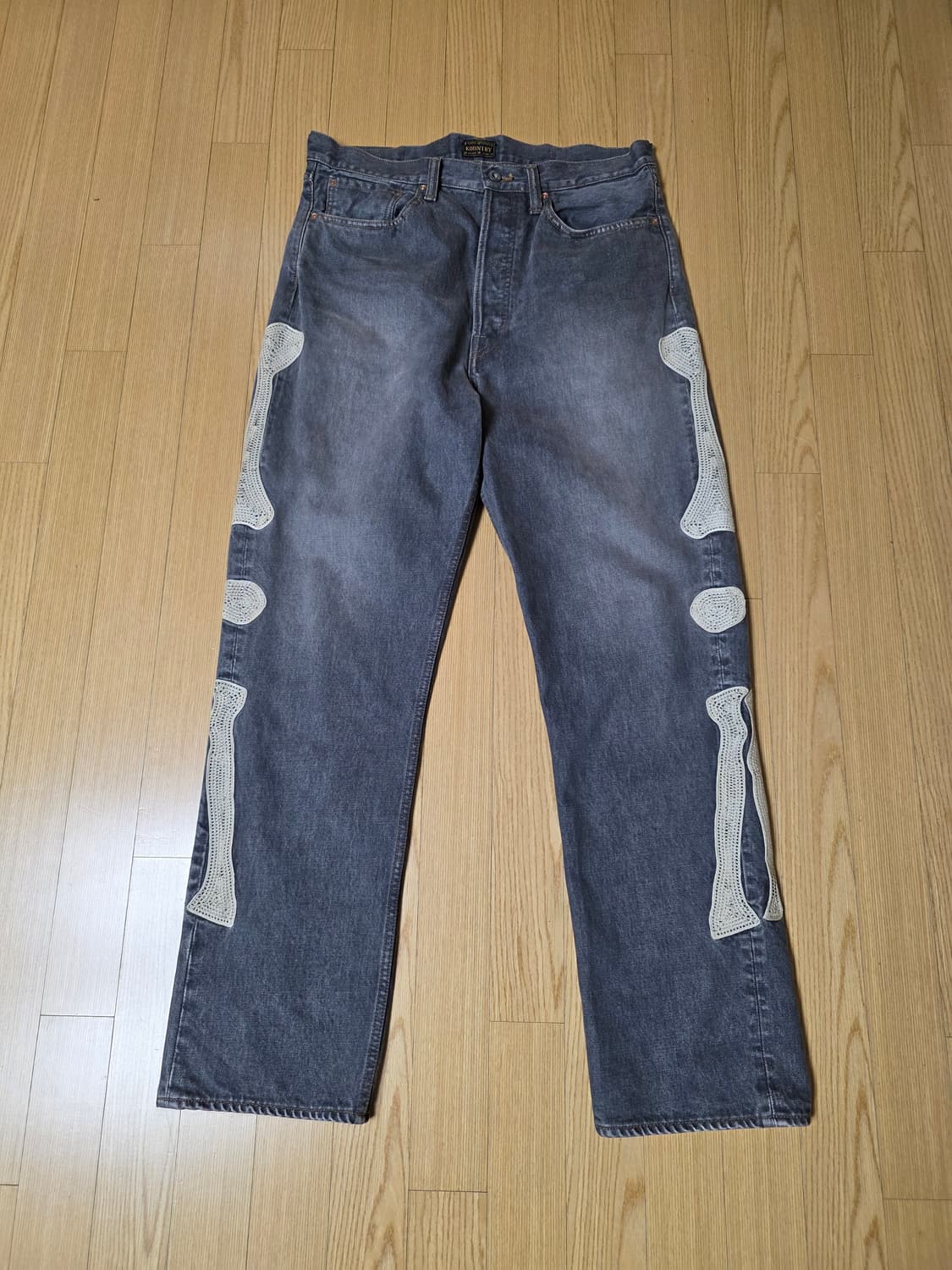 캐피탈 본 데님 멕시칸 턱시도 5P 오카길리 팬츠 블랙 36 사이즈 상품이미지1