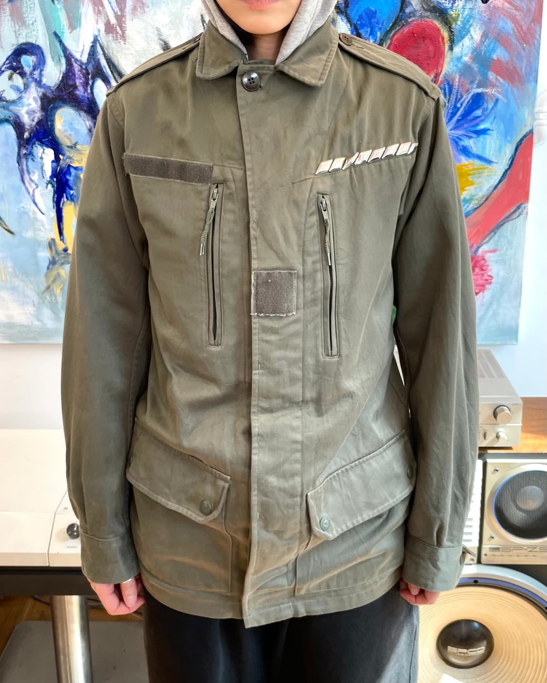 [S] 80s 프랑스군 자켓 상품이미지2