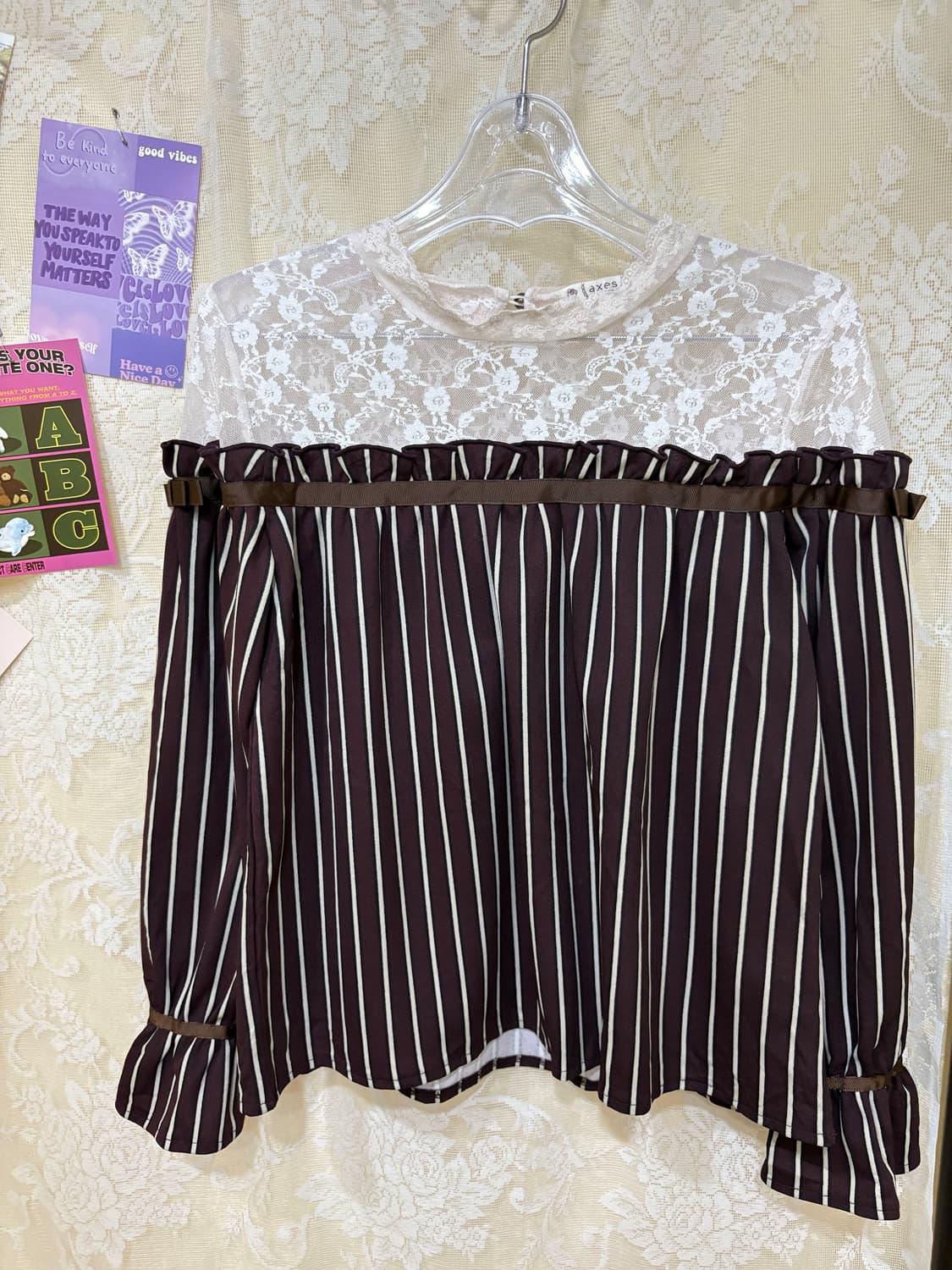 엑스즈팜 레이스 탑 상품이미지1