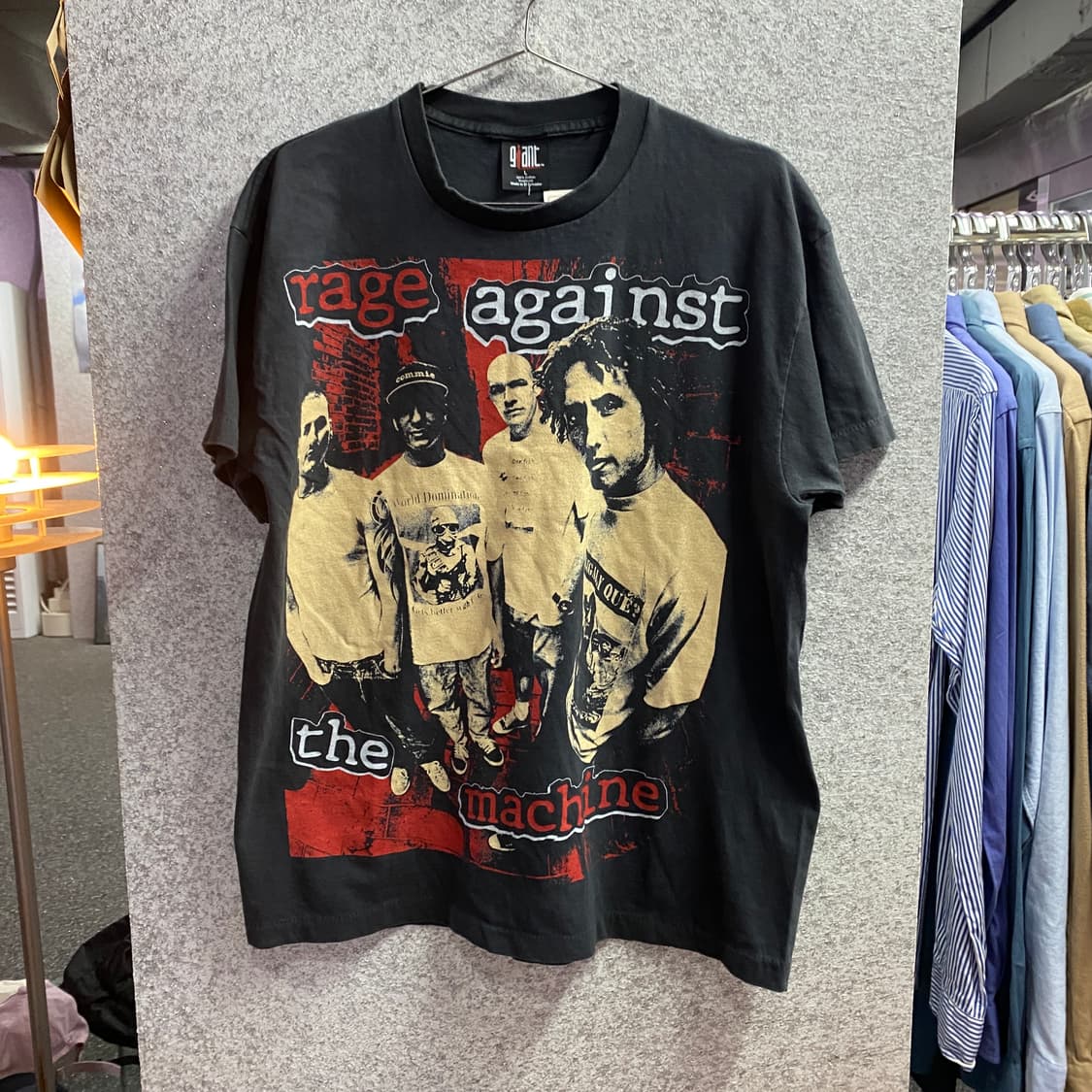 빈티지 Rage Against the Machine 그래픽 반팔티 B50 상품이미지2