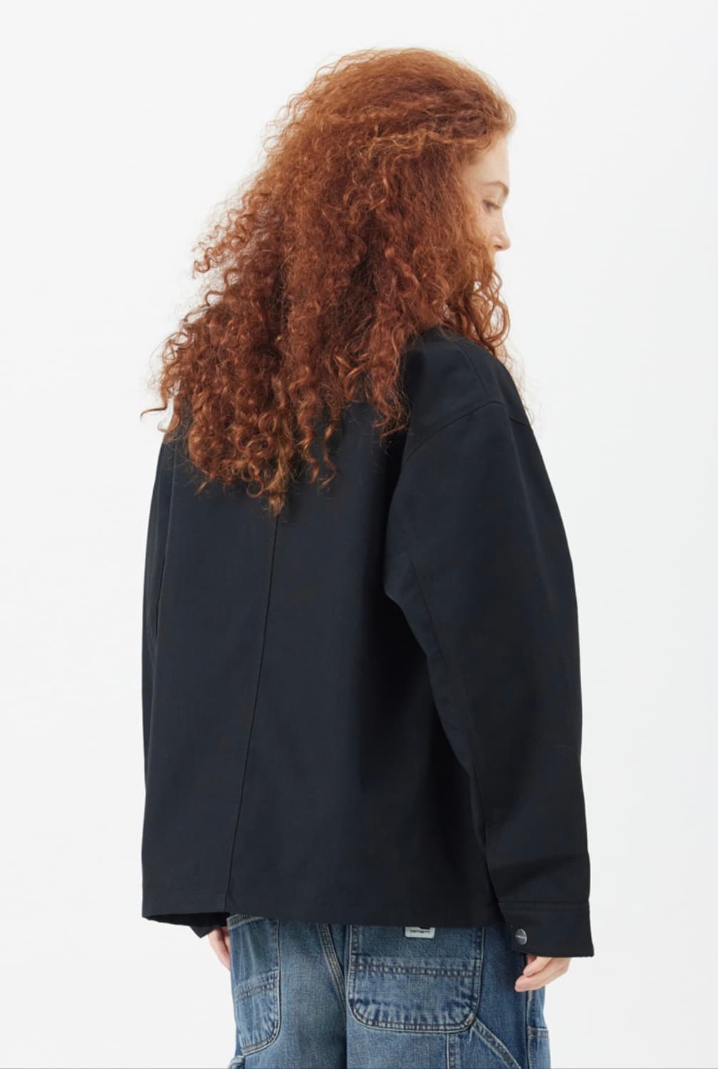 칼하트 미시건 코트 자켓 클랩튼 자켓 블랙 상품이미지5