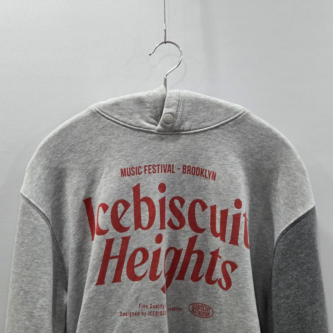 아이스비스킷 프린팅 후드티 165 상품이미지2