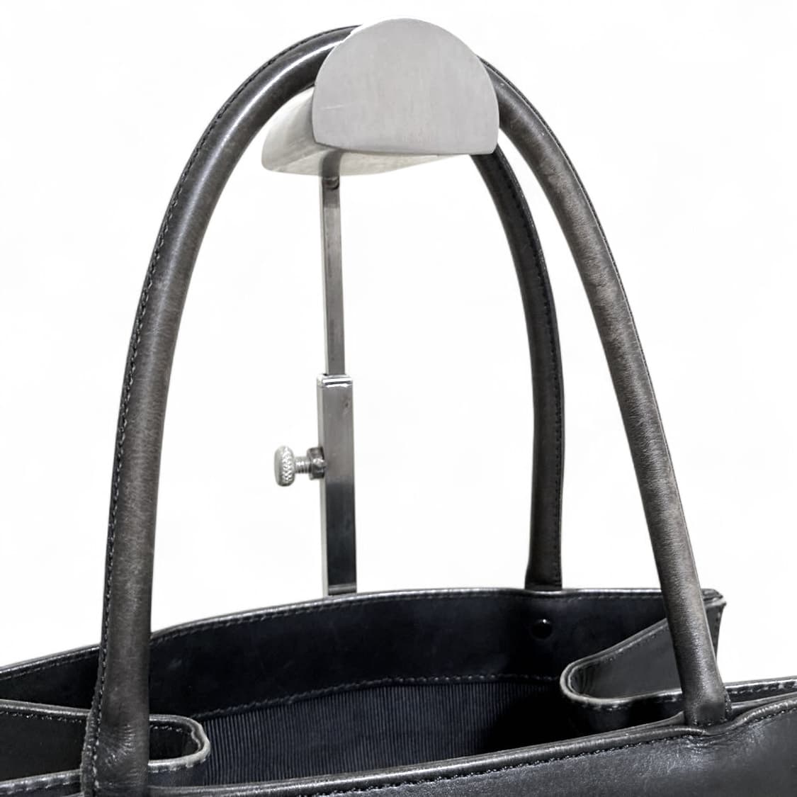 요지 야마모토 Y'SACCS 소가죽 미니멀 토트백 상품이미지5