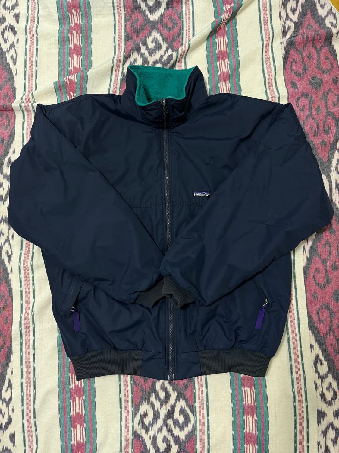 90s 파타고니아 쉘드 신칠라 자켓 다크네이비 상품이미지1