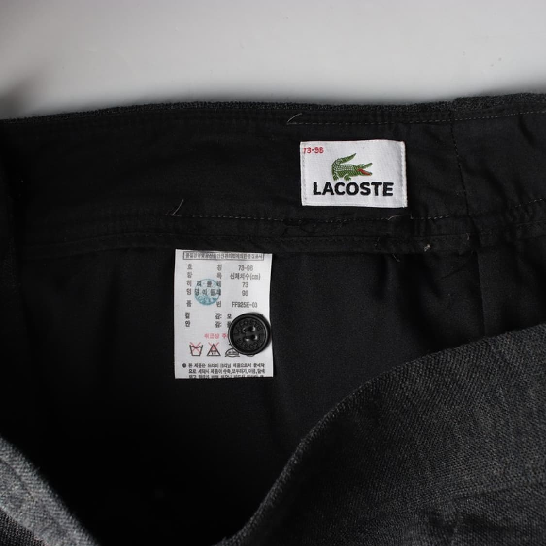 라코스테 차콜 베이직 치노 쇼츠 상품이미지5