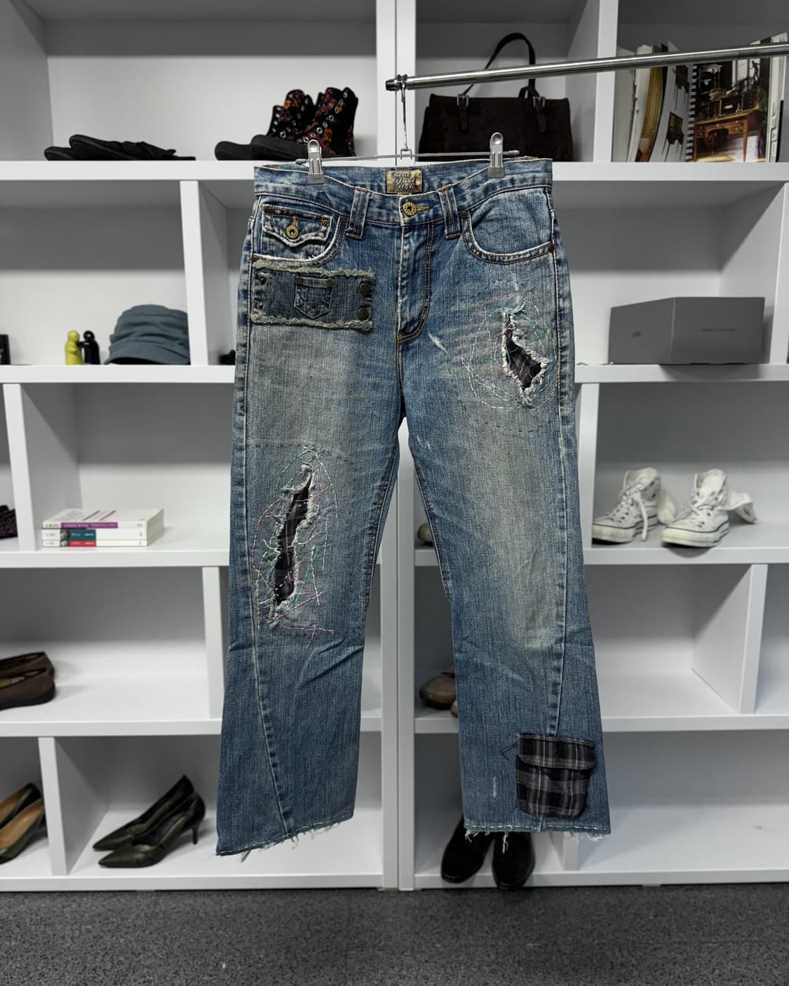 real street style 데님 팬츠 상품이미지1