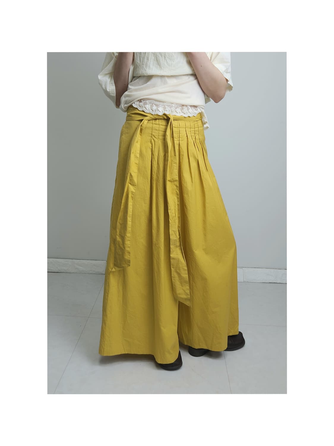 와이드 핀턱 팬츠 상품이미지1