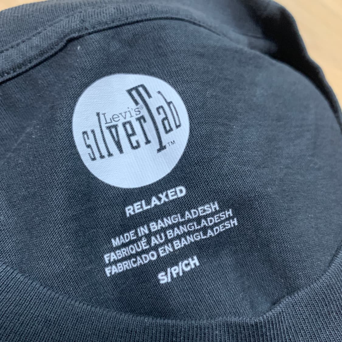 95]리바이스 실버탭(silverTab) 올드스쿨 로고 테이핑 반팔 상품이미지3