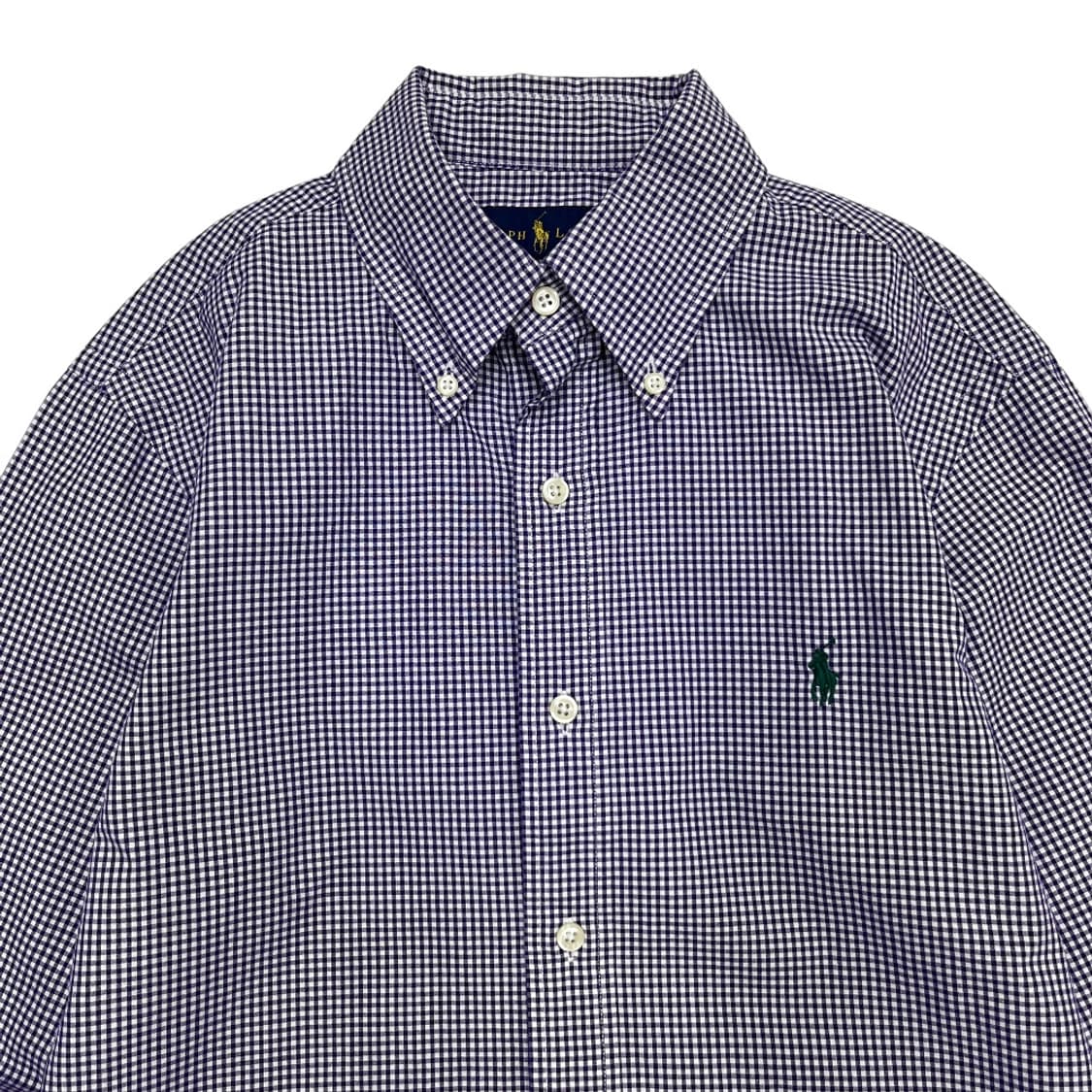 폴로 랄프로렌 그린포니 퍼플 체크 셔츠 14 상품이미지3