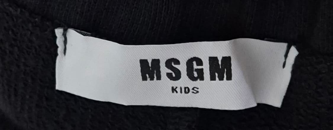 실측 S ) MSGM 엠에스지엠 블랙 우븐 반바지 상품이미지3