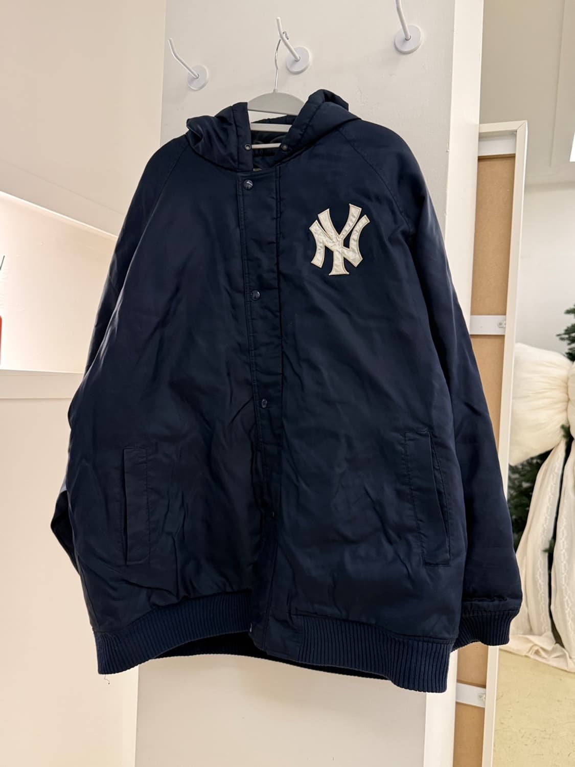 Mlb 대대장 후드 점퍼 상품이미지3