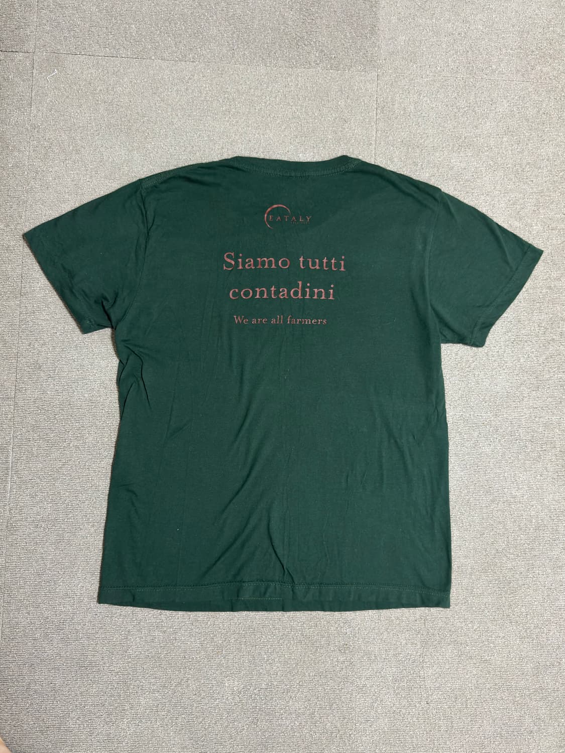 eataly "Orgoglio Contadino" 그래픽 티셔츠 상품이미지5