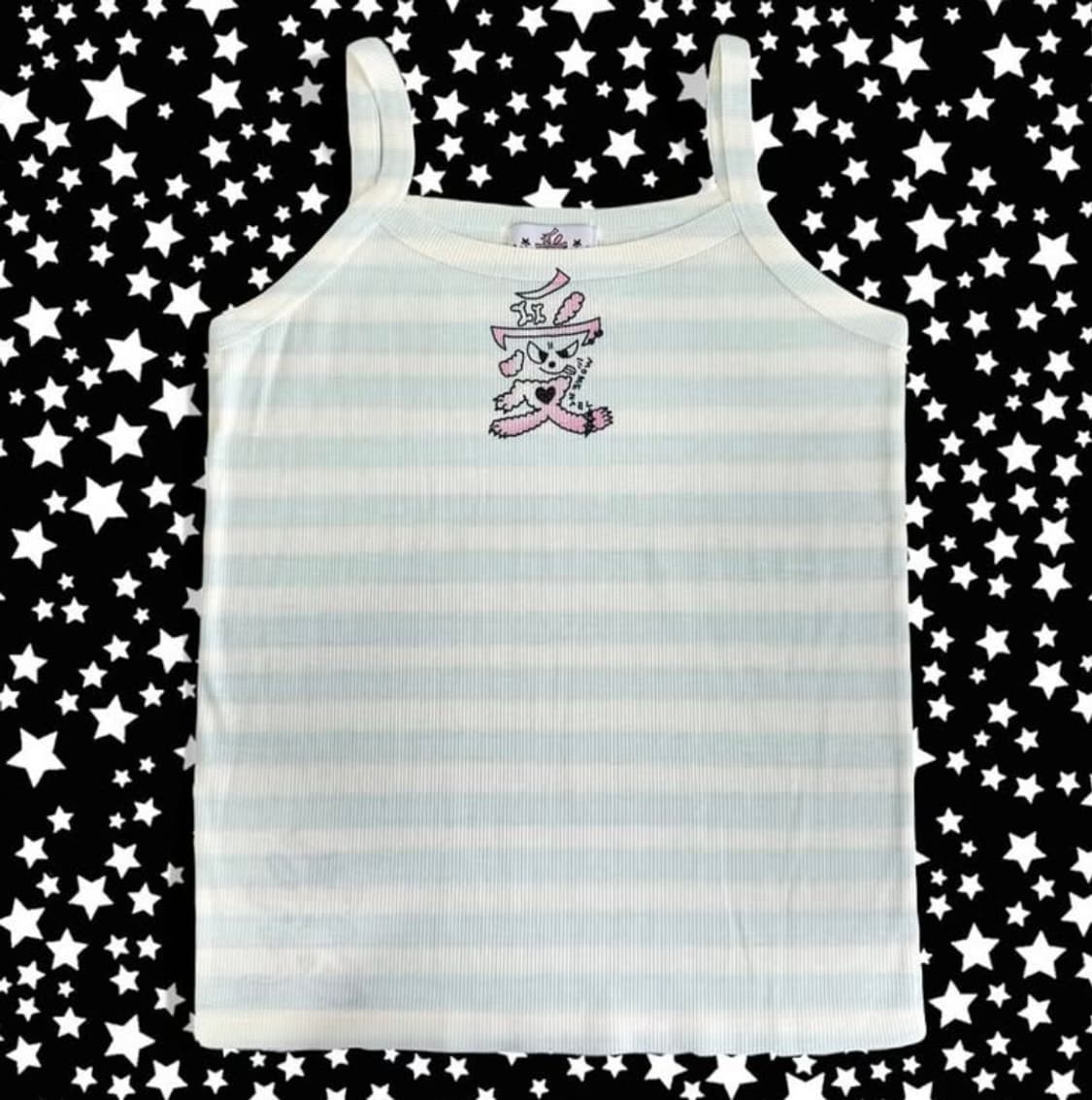 모멘텔 momentel 愛 Stripe sleeveless top 상품이미지1