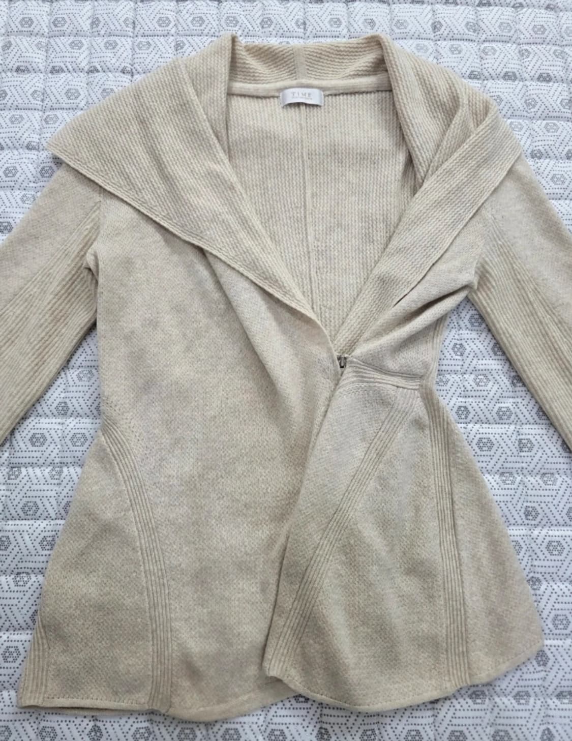 타임 캐시미어 혼방 니트 가디건 ~F 상품이미지1