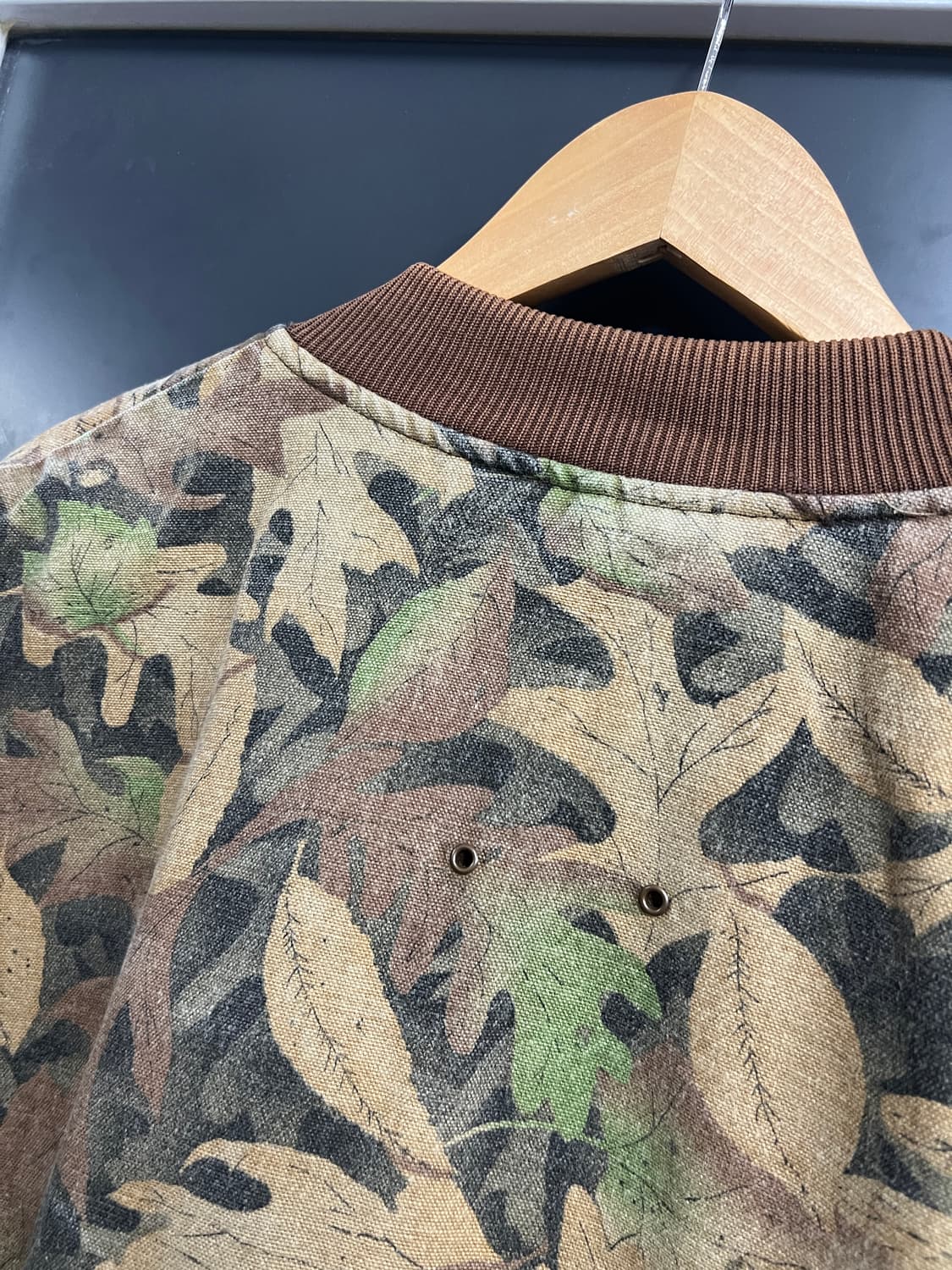 90s American Vintage 리얼트리 봄버 자켓 상품이미지5