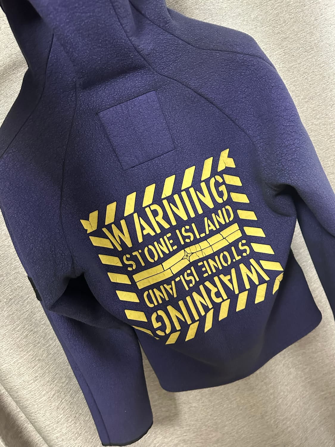 스톤아일랜드 데님라인 아카이브 플리스자켓 퍼플 (L) 상품이미지2