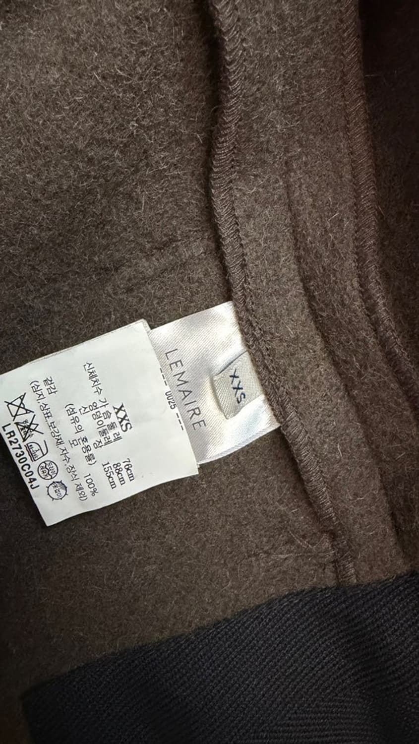 르메르 랩 코트 xxs 상품이미지5