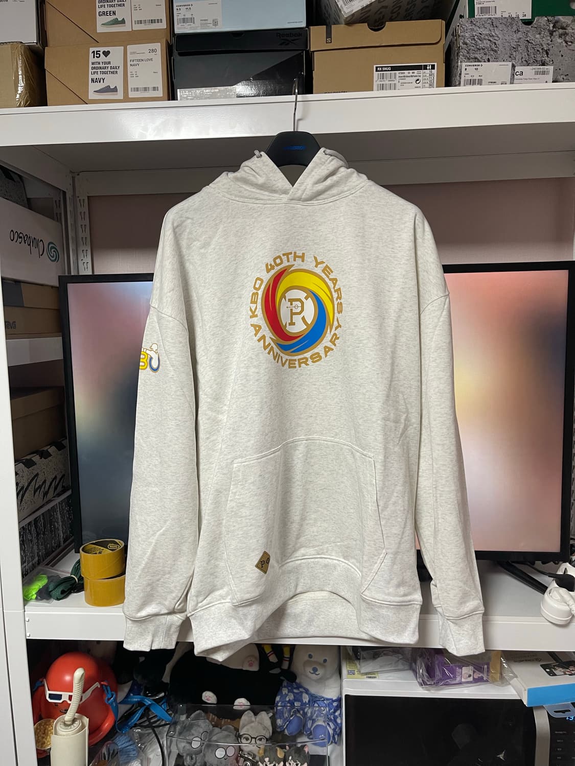 2XL) 오버더피치 x KBO 후드 상품이미지1