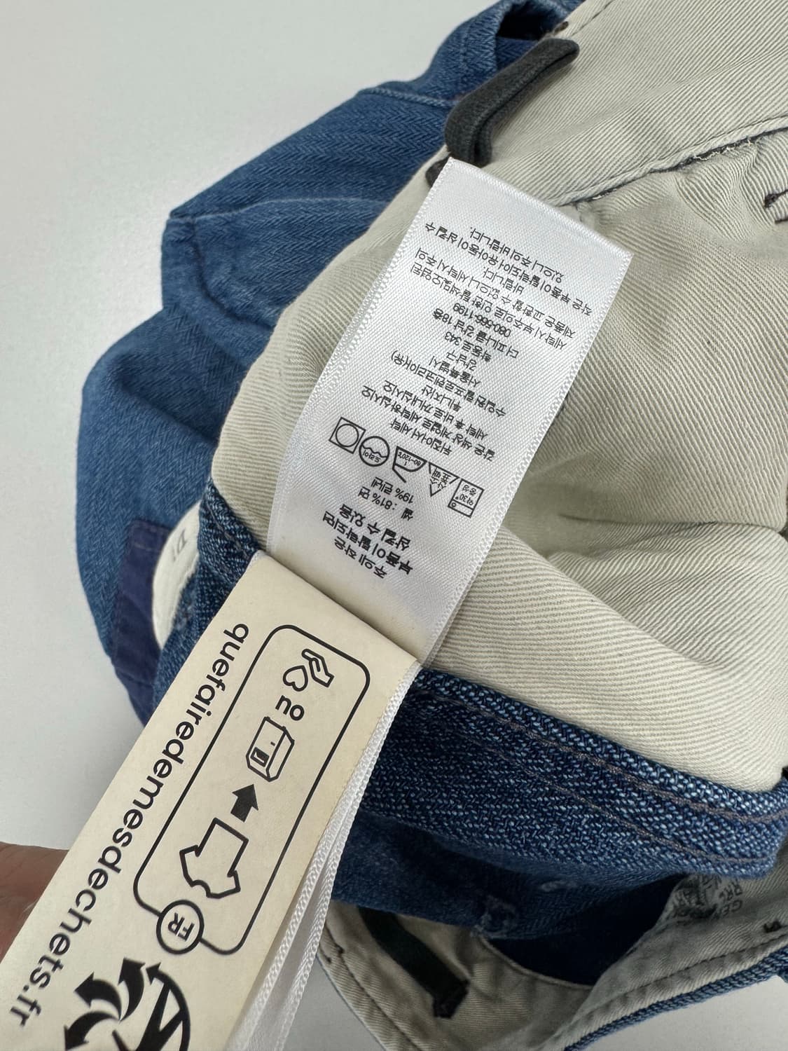 더블알엘 패치워크 헤링본 반바지 / 34 상품이미지10