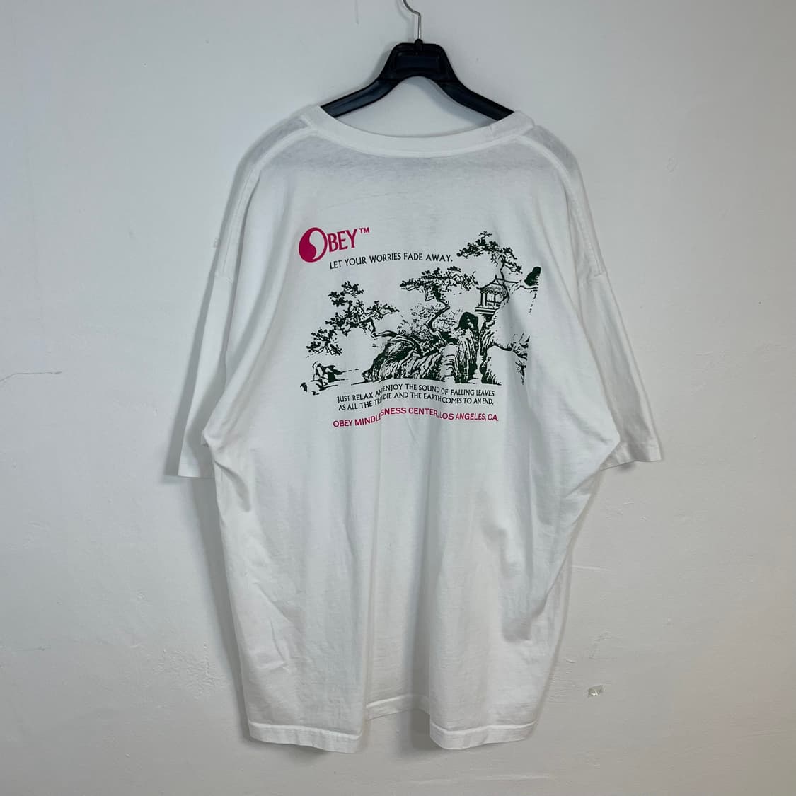 Obey white t-shirt  상품이미지7