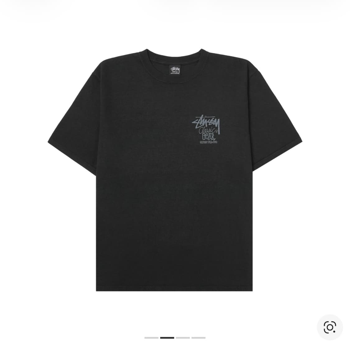 스투시 피그먼트 다이드 클래식 기어 반팔 티셔츠 블랙s 상품이미지2