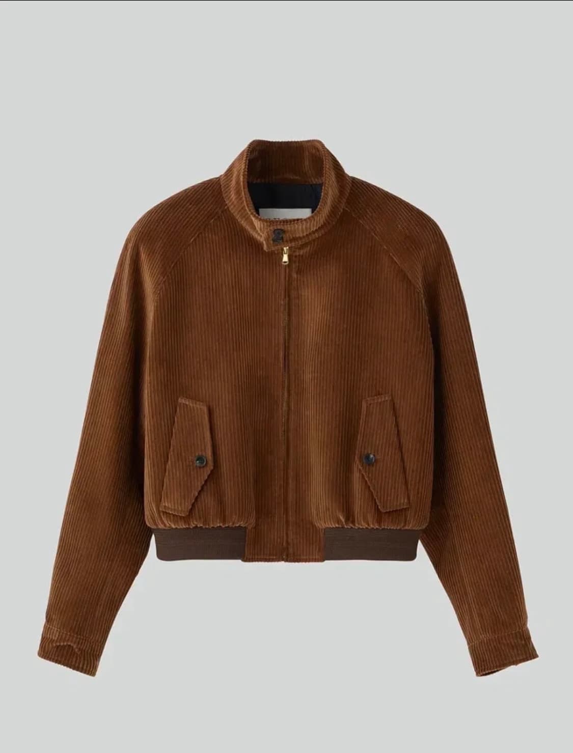 렉토 24FW 잭 해링턴 코듀로이 자켓 -레드 브라운 상품이미지2