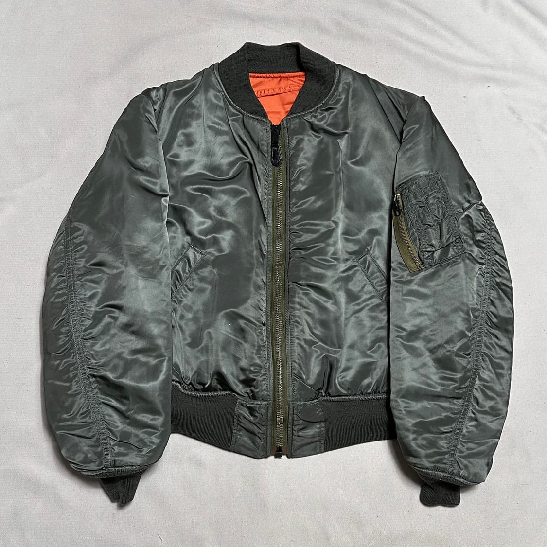 L 60’s 오리지널 플라이트 미공군 ma-1 항공자켓 상품이미지2