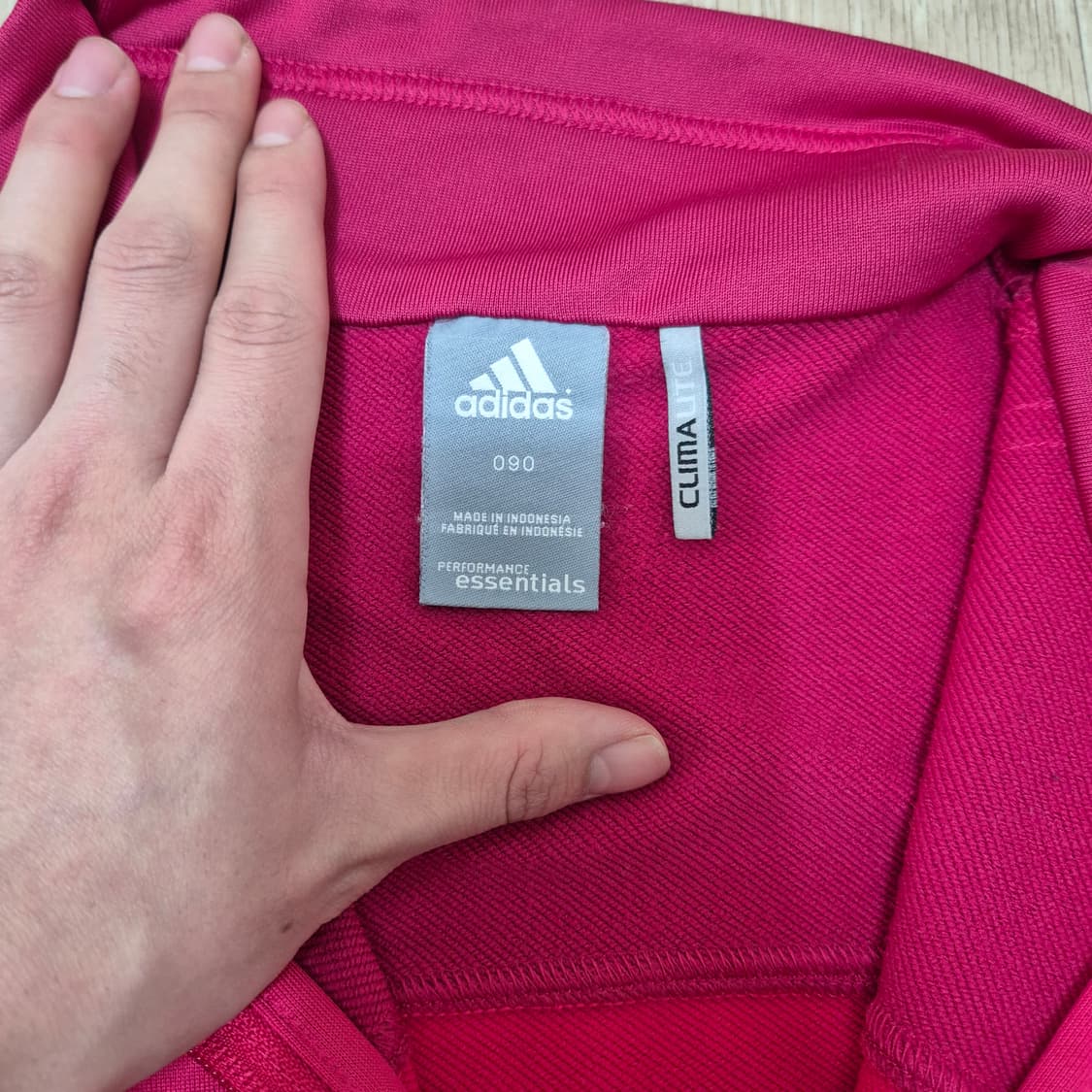 아디다스 삼선 사이드라인 핫핑크 트랙탑 져지 상품이미지5