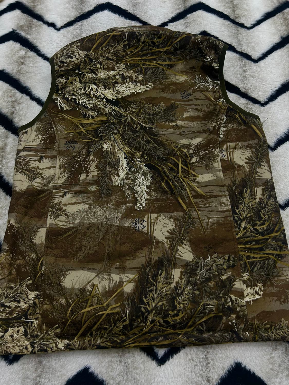 [2XL]리얼트리 Max-1 베스트/양털기모/카키 상품이미지3