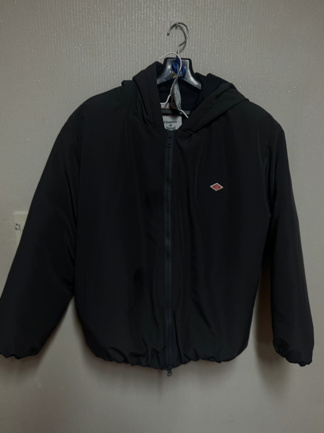 DANTON (단톤) 후드 다운 패딩 차콜 상품이미지1