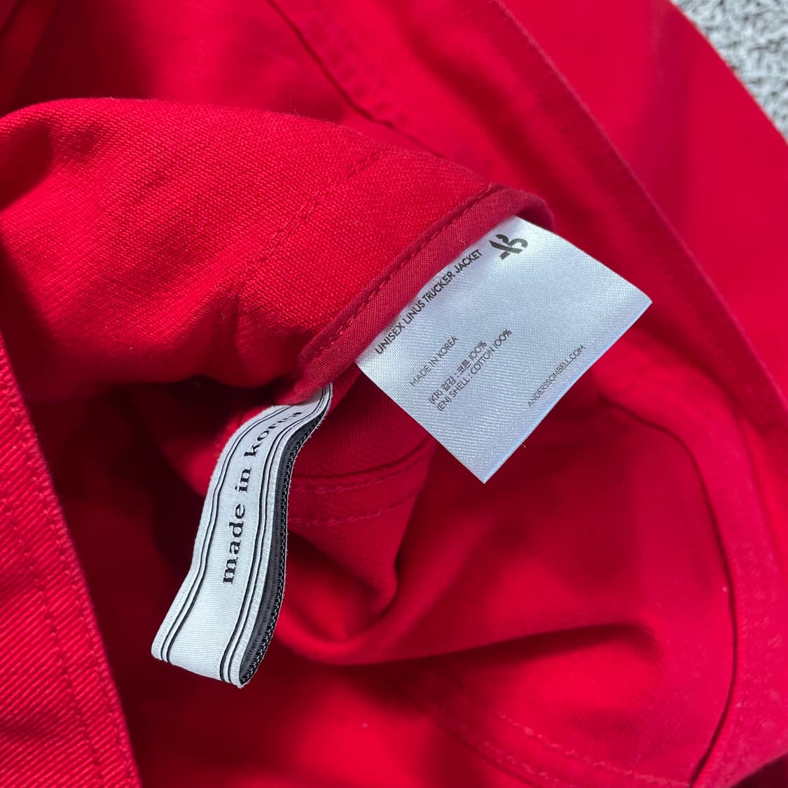 앤더슨벨 트러커 자켓 상품이미지4