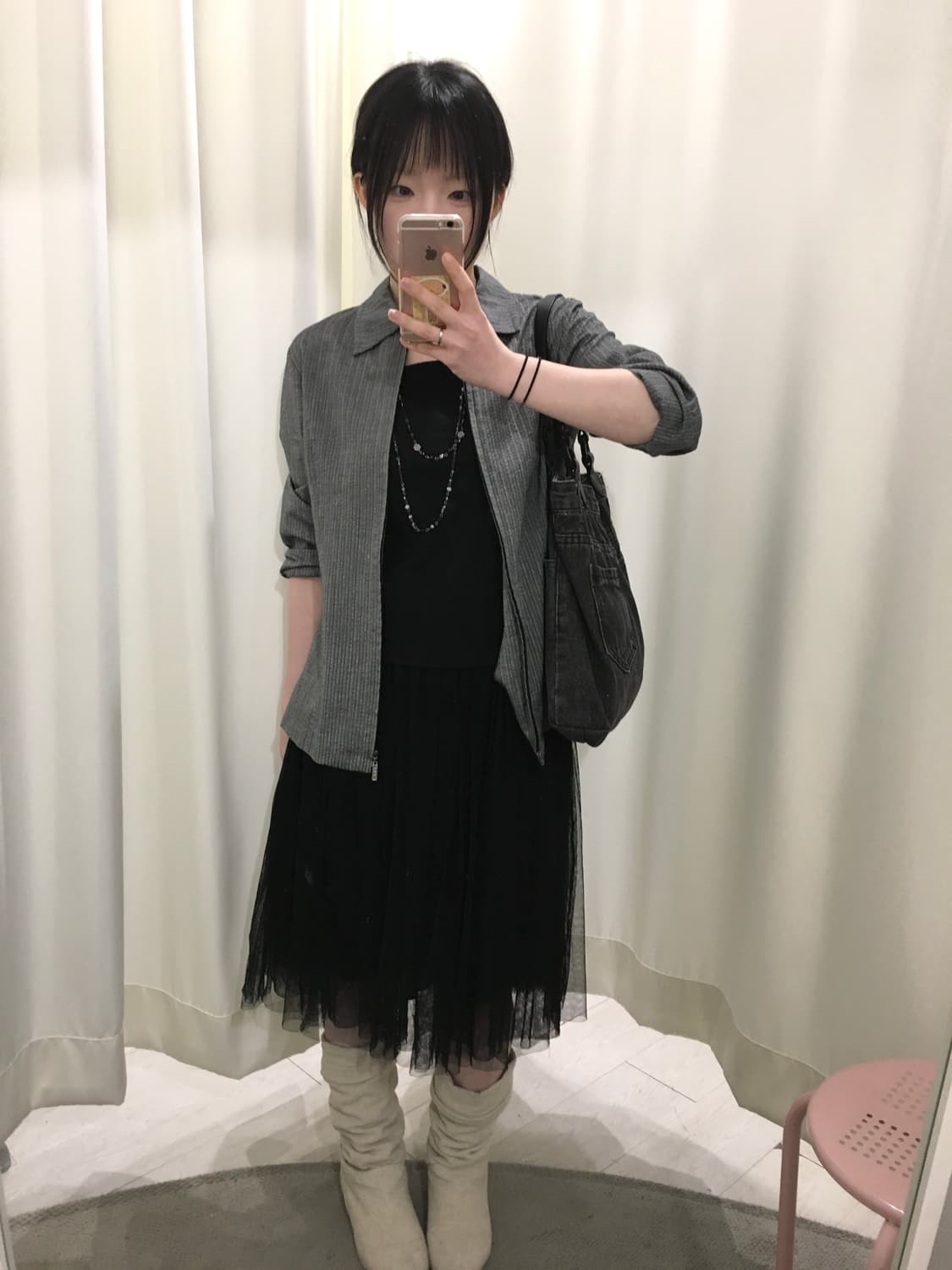 Striped zipper shirt jacket 상품이미지4