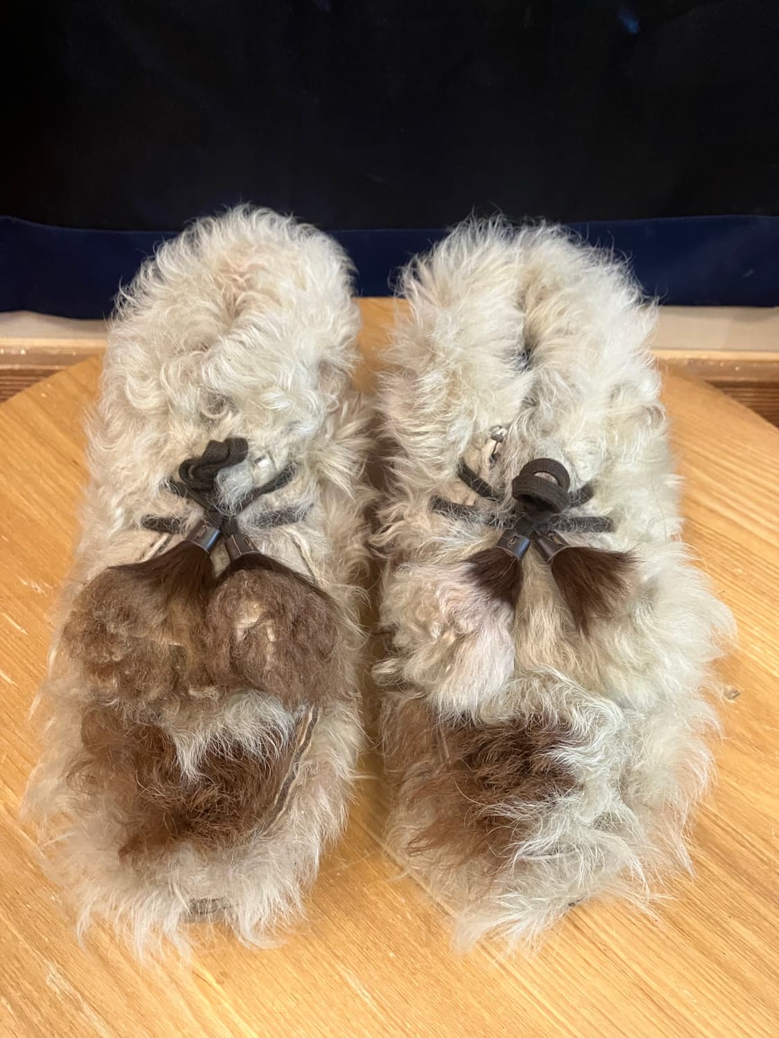 Prada 프라다 - 17fw 시어링 모카신 상품이미지1