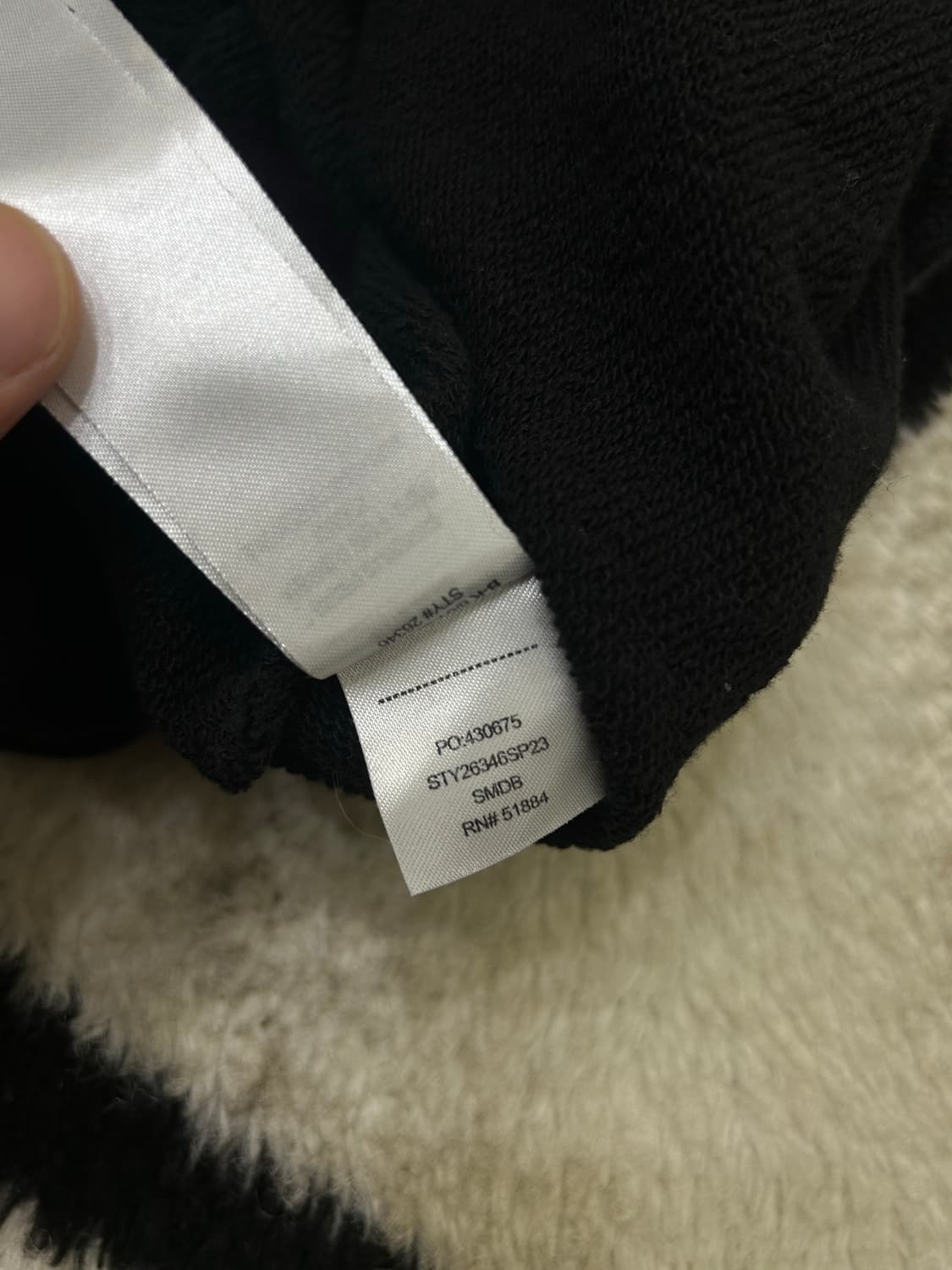 [공용SM]파타고니아 오가닉 코튼 맨투맨/블랙 상품이미지7