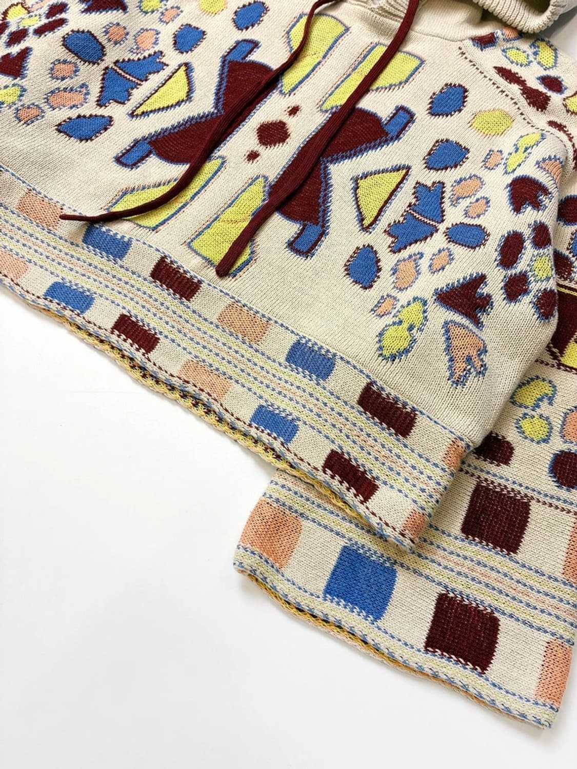 바쉬 23ss 크롭 패턴 스웨터 후드티 PN5160 상품이미지5