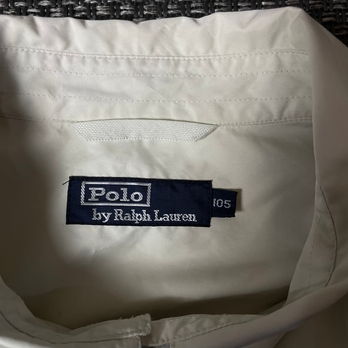 폴로랄프로렌 아이보리 나일론 스윙탑 자켓 105 상품이미지4