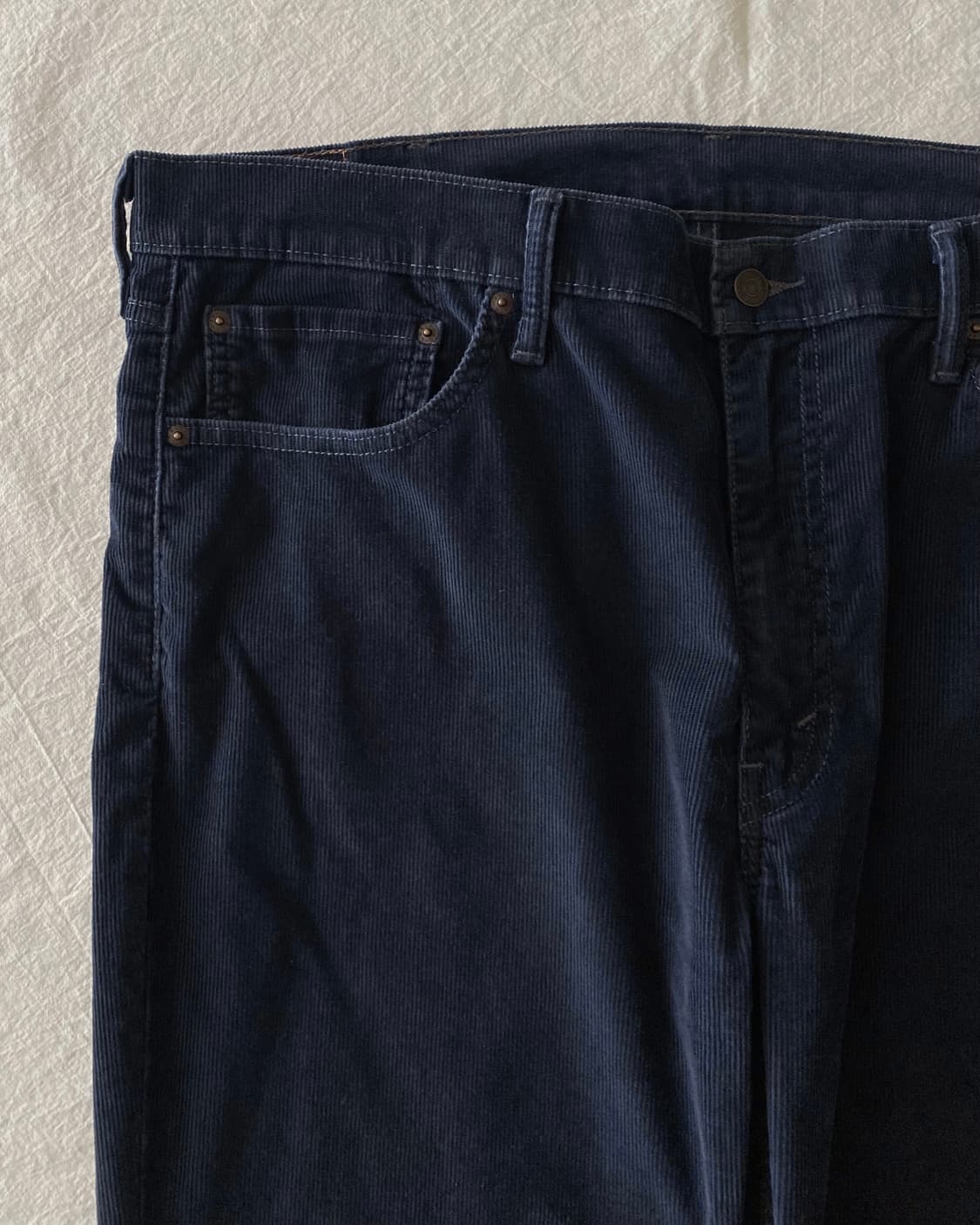 리바이스 514 코듀로이 팬츠 (네이비) 상품이미지3