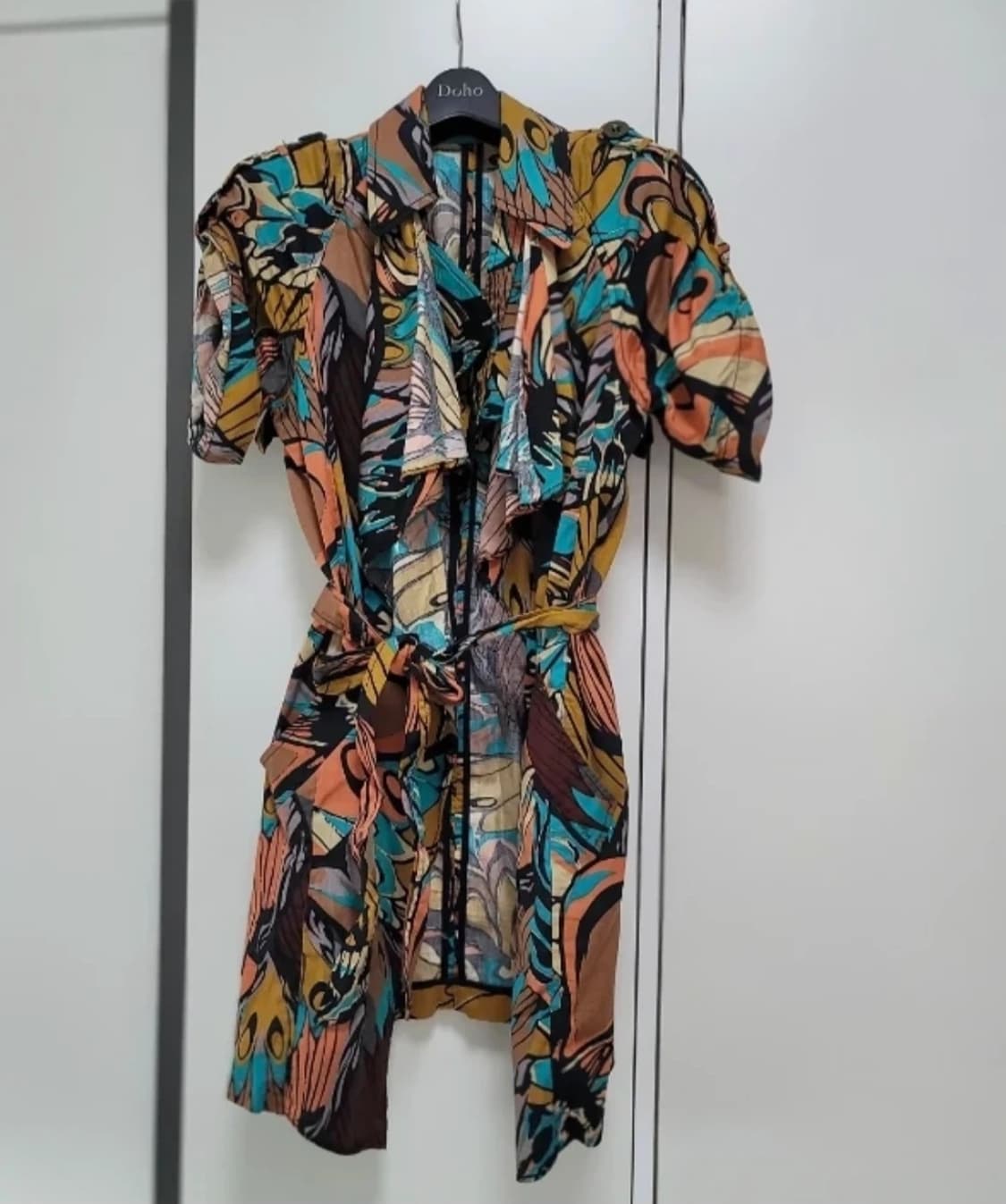 Jessi New York 민소매원피스+트렌치코트 세트 44-77 fre 상품이미지1