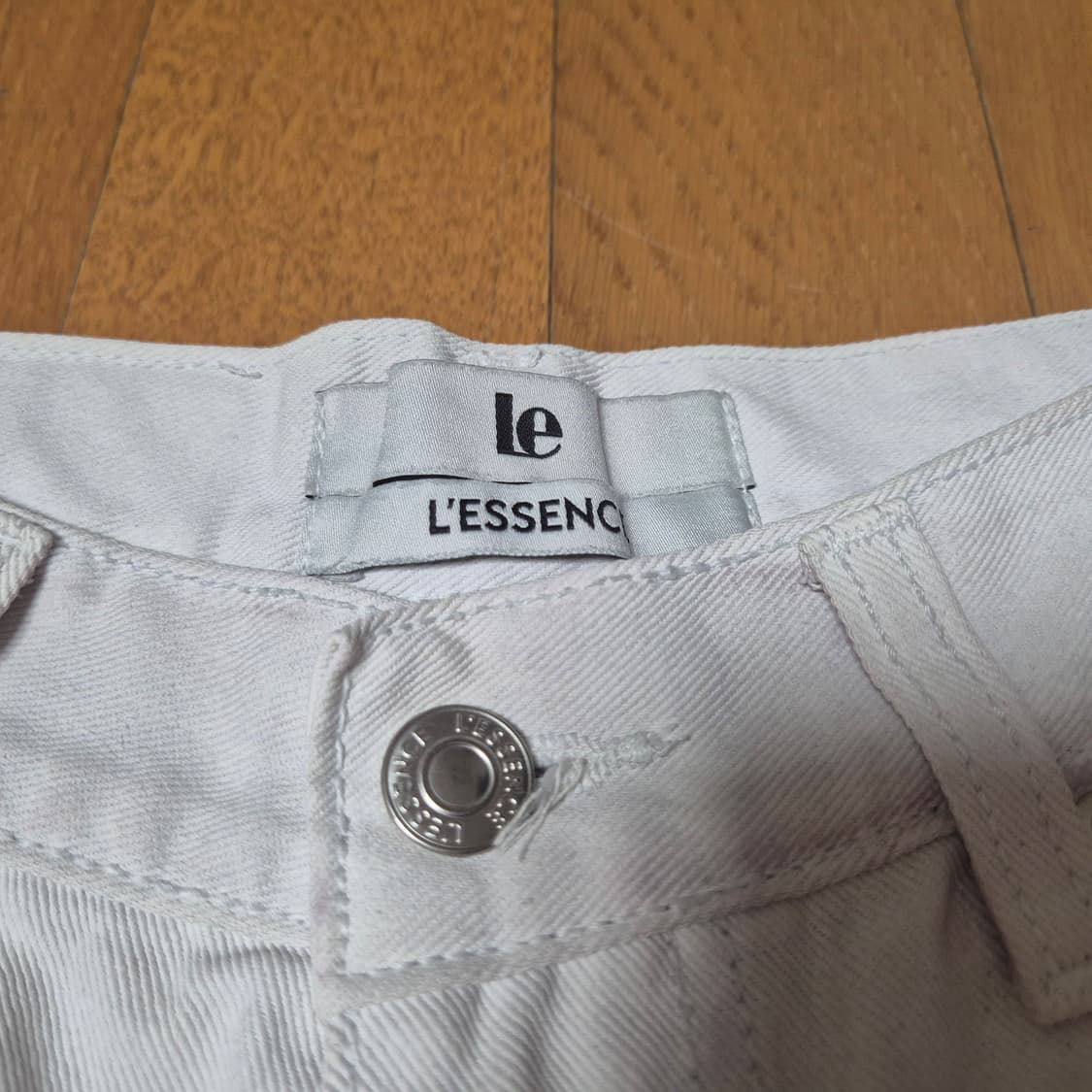 [M] LE(르) L'ESSENCE 와이드 데님 팬츠 상품이미지4