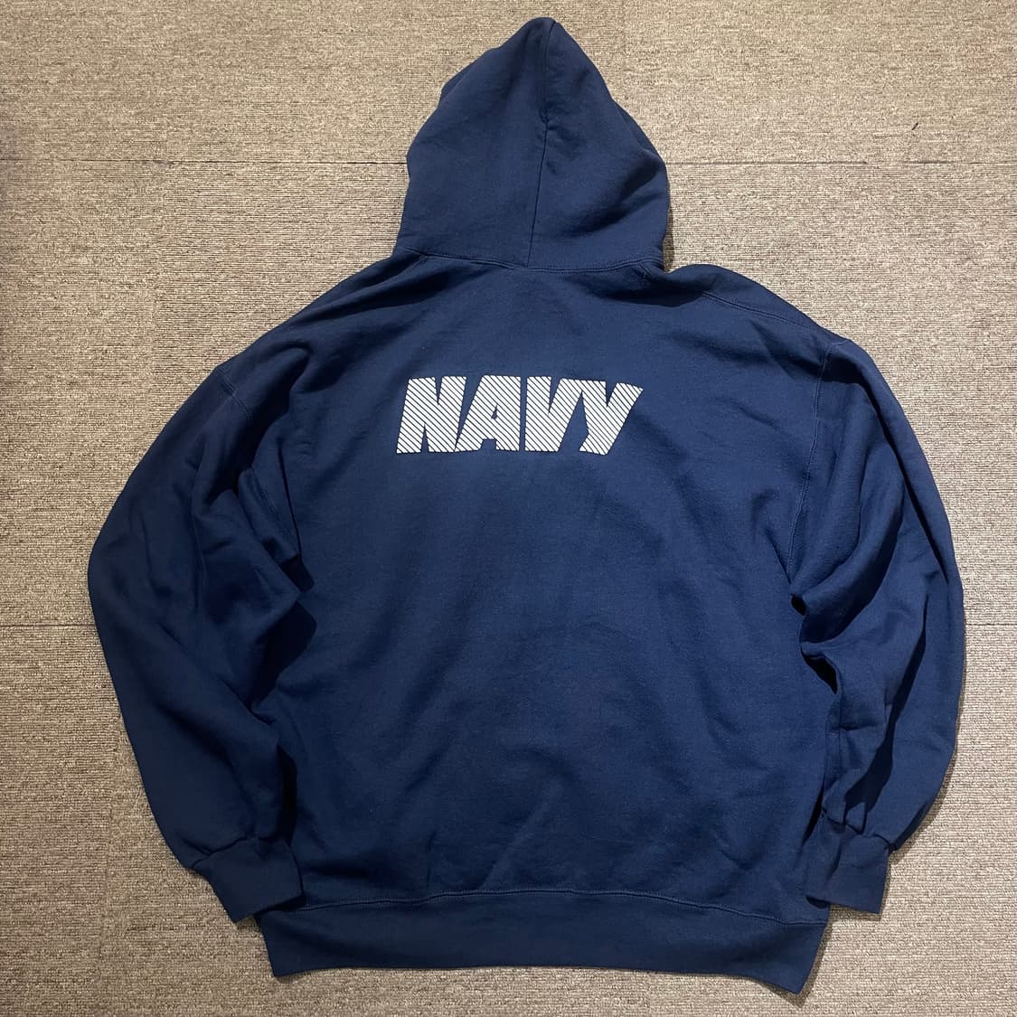 (XL) USA Soffe NAVY 밀리터리 미해군 후드티 상품이미지2