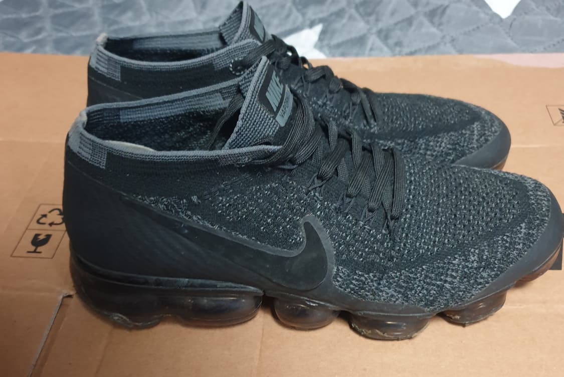 (2017s)나이키  에어 베이퍼맥스 플라이니트 블랙 다크그레이(265) 상품이미지1