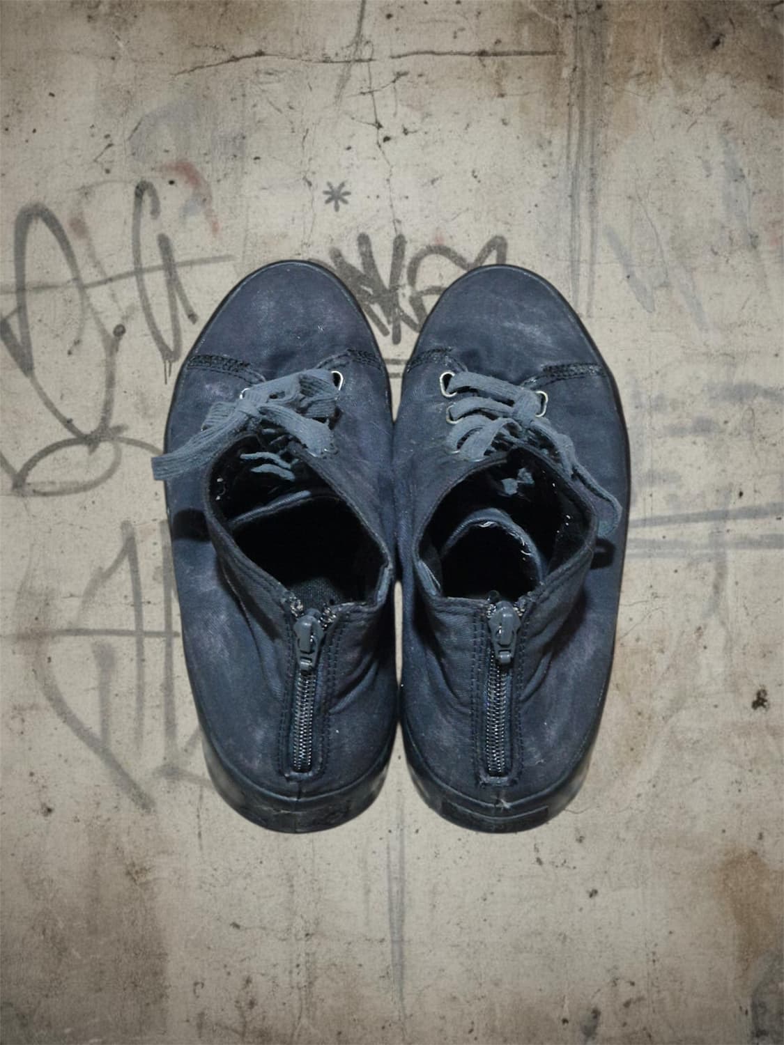 camper wax coated high neck sneakers 상품이미지2