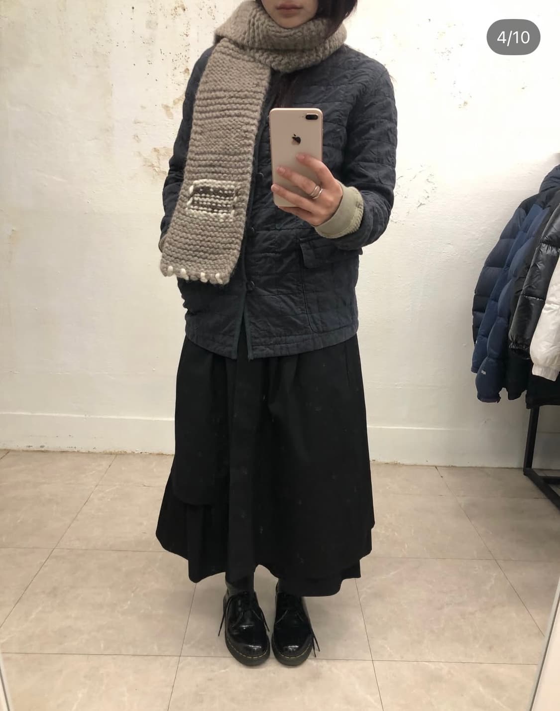 이세이 미야케 퀼팅 자켓 상품이미지5