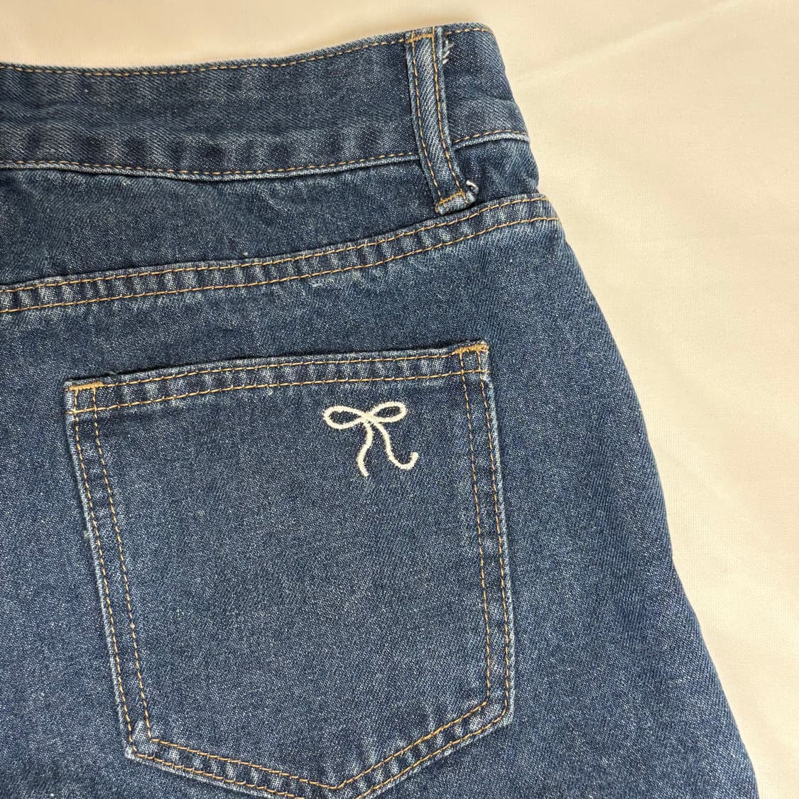 DAZY 청반바지 (네이비 / Size S) 상품이미지2